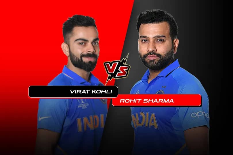 Rohit Sharma vs Virat Kohli